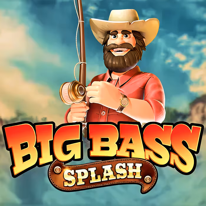 Big Bass Splash slot - Fishing adventure with money symbols and free spins bonus